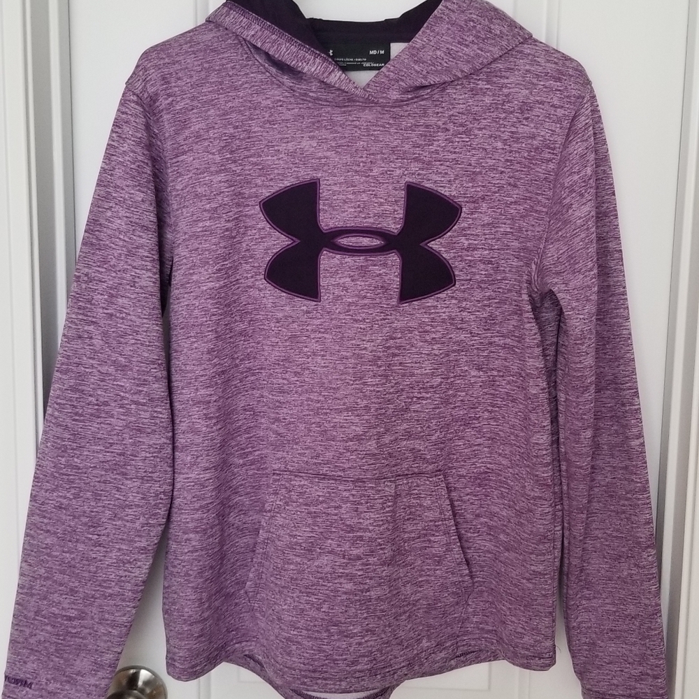 Purple Under Armour Hoodie